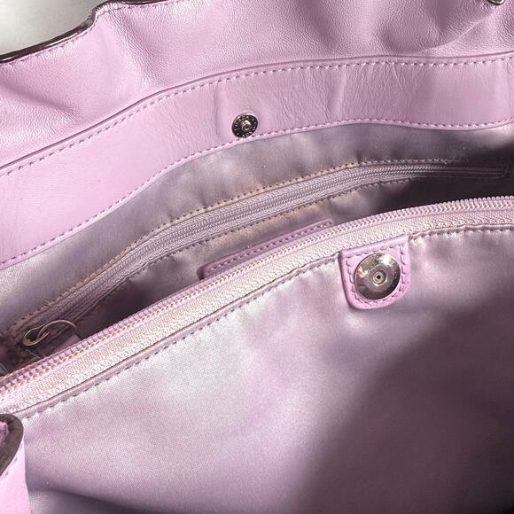 Coach Penelope Lavender Leather Shoulder Bag - Picture 8 of 14